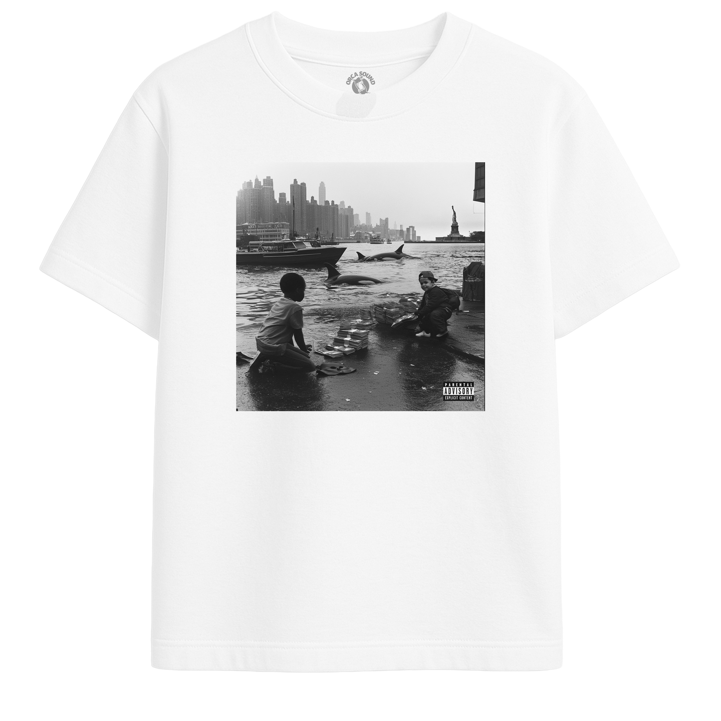 Album Tee - White