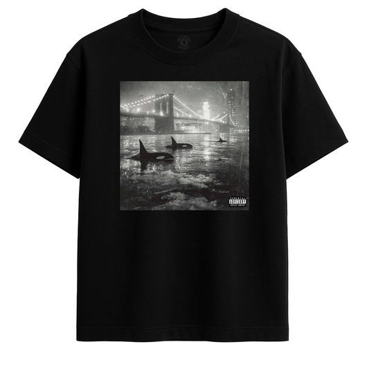 TKWOG2 ALBUM TEE - BLACK