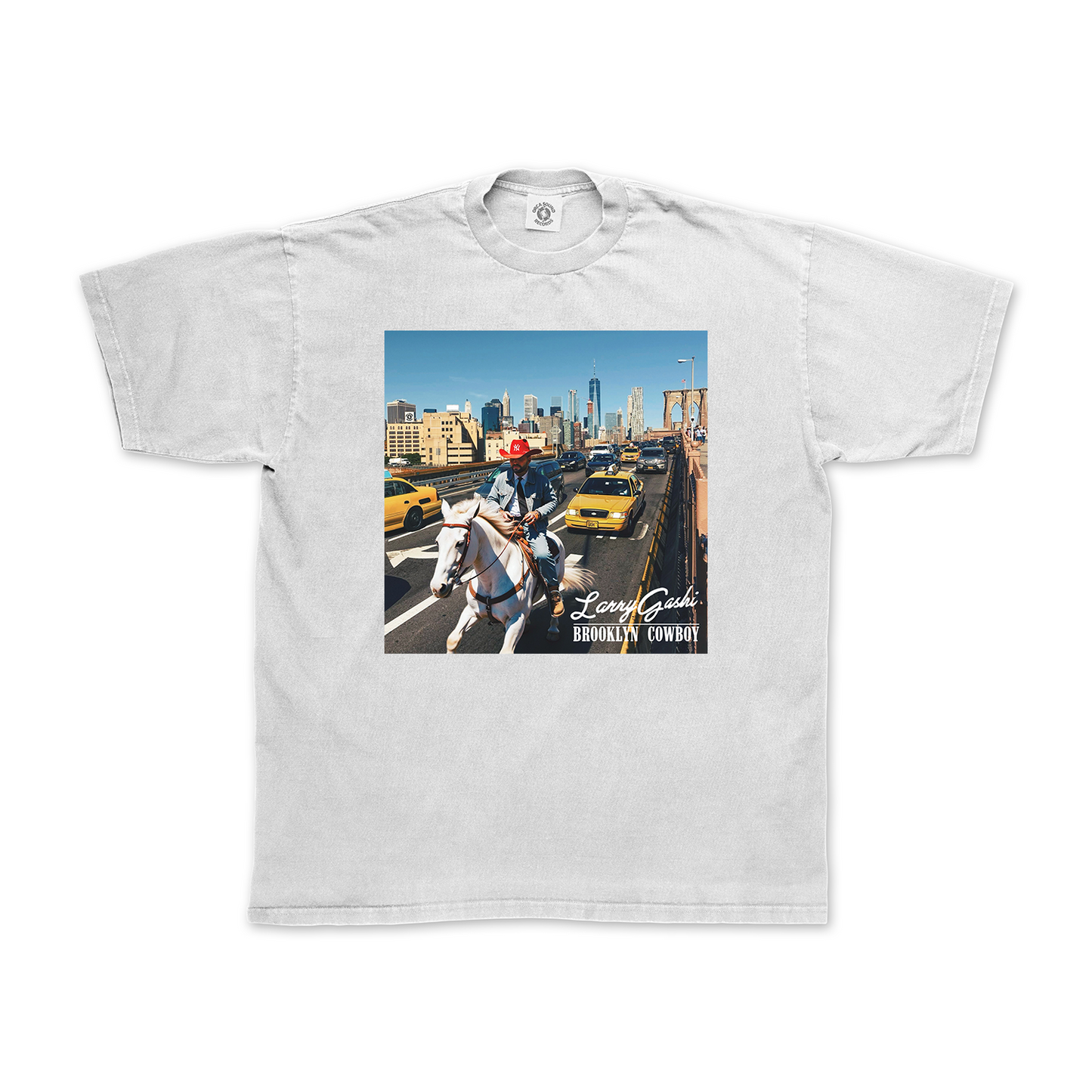 Brooklyn Cowboy Tee - Album White