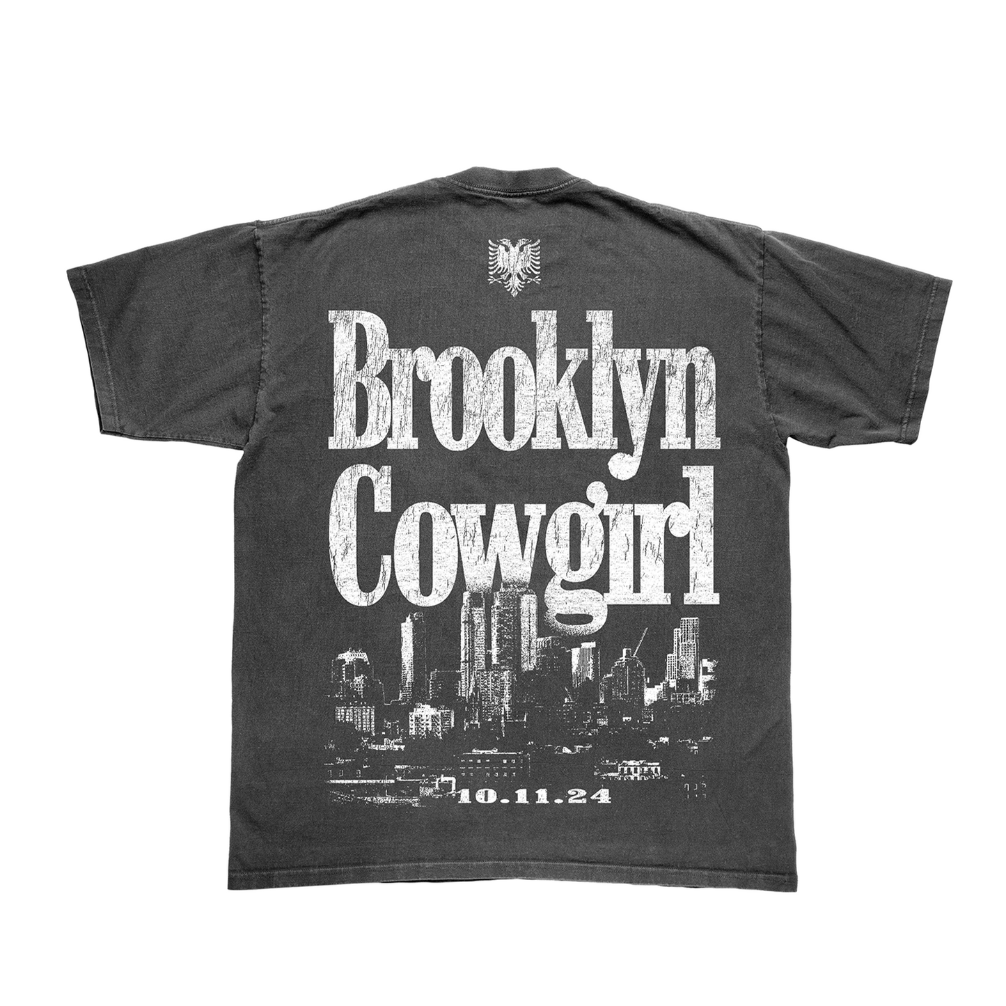 Brooklyn Cowgirl Tee - Black & White