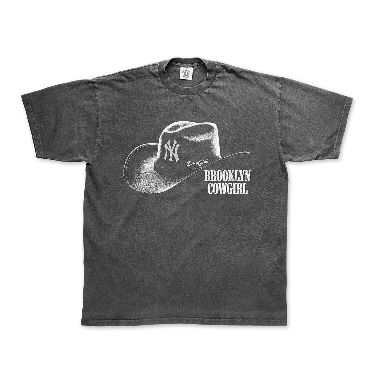 Brooklyn Cowgirl Tee - Black & White