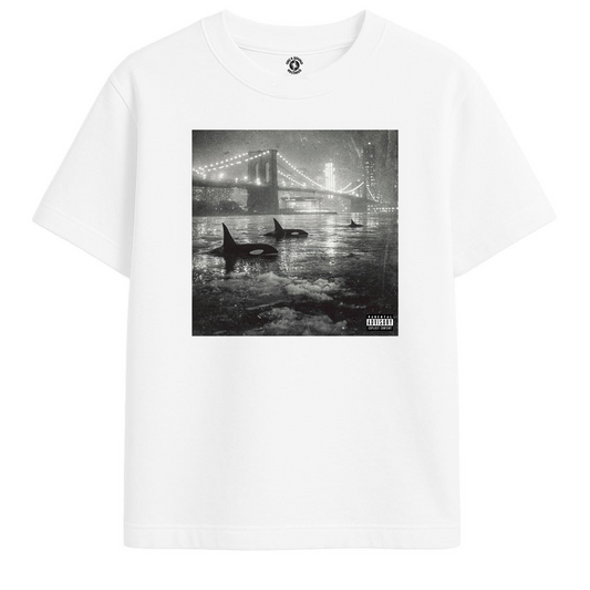 TKWOG2 ALBUM TEE - WHITE